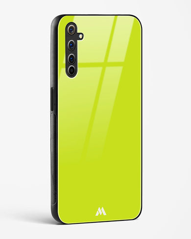 Lime Foam Glass Case Phone Cover-(Realme)