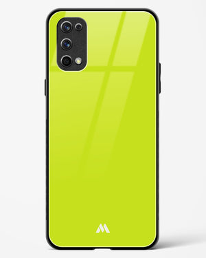 Lime Foam Glass Case Phone Cover-(Realme)