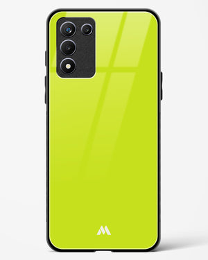 Lime Foam Glass Case Phone Cover-(Realme)