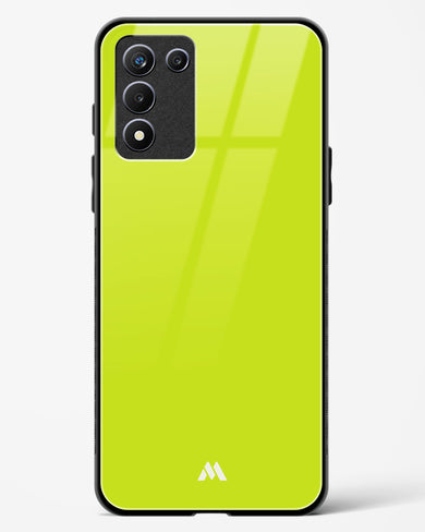 Lime Foam Glass Case Phone Cover (Realme)