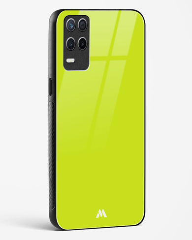 Lime Foam Glass Case Phone Cover-(Realme)