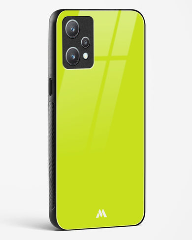 Lime Foam Glass Case Phone Cover-(Realme)