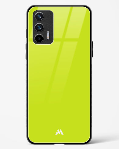 Lime Foam Glass Case Phone Cover-(Realme)