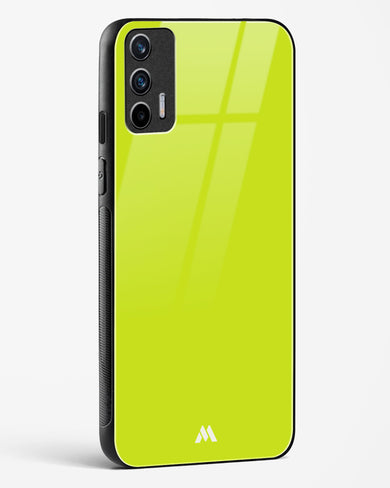 Lime Foam Glass Case Phone Cover-(Realme)