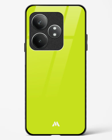 Lime Foam Glass Case Phone Cover (Realme)