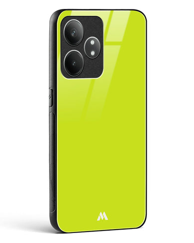 Lime Foam Glass Case Phone Cover (Realme)