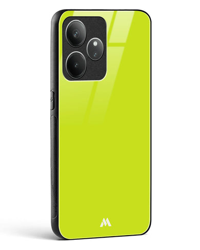 Lime Foam Glass Case Phone Cover (Realme)