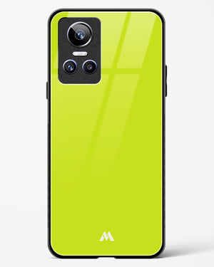 Lime Foam Glass Case Phone Cover-(Realme)