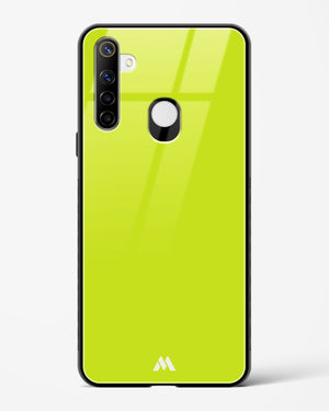 Lime Foam Glass Case Phone Cover-(Realme)