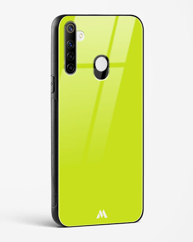 Lime Foam Glass Case Phone Cover-(Realme)