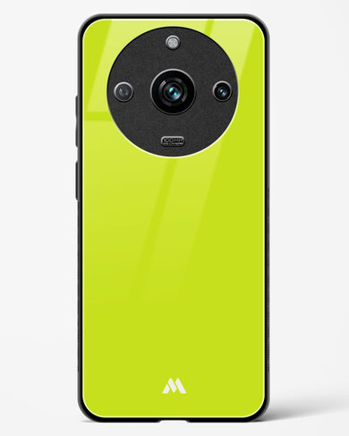 Lime Foam Glass Case Phone Cover (Realme)
