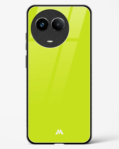 Lime Foam Glass Case Phone Cover (Realme)