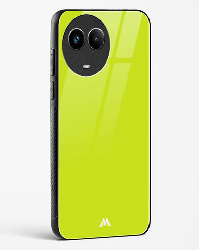 Lime Foam Glass Case Phone Cover (Realme)