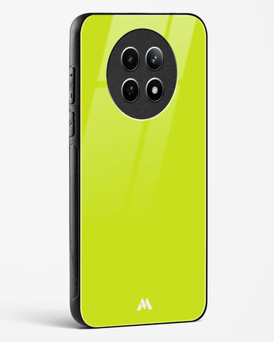 Lime Foam Glass Case Phone Cover (Realme)