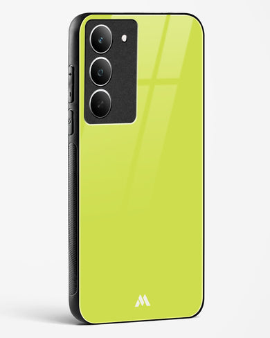Lime Foam Glass Case Phone Cover (Realme)