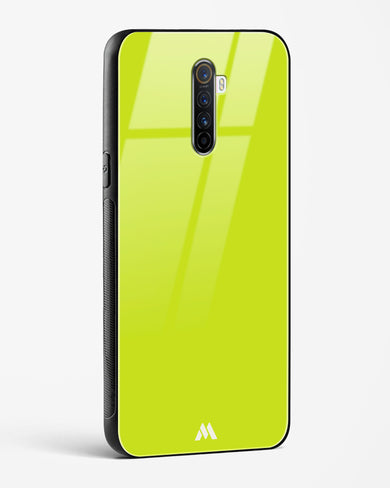 Lime Foam Glass Case Phone Cover-(Realme)