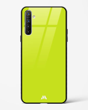 Lime Foam Glass Case Phone Cover-(Realme)