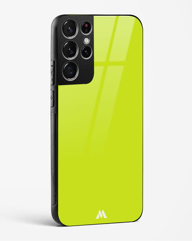 Lime Foam Glass Case Phone Cover-(Samsung)