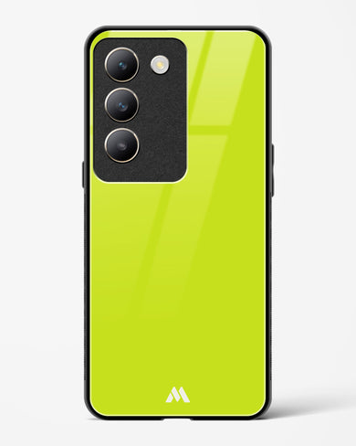 Lime Foam Glass Case Phone Cover (Vivo)