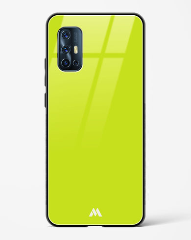 Lime Foam Glass Case Phone Cover (Vivo)