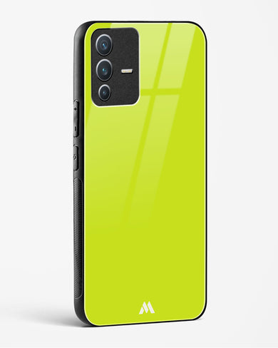 Lime Foam Glass Case Phone Cover (Vivo)