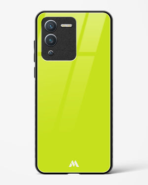 Lime Foam Glass Case Phone Cover-(Vivo)