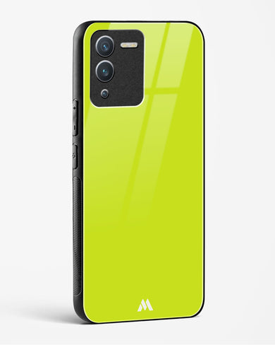 Lime Foam Glass Case Phone Cover (Vivo)