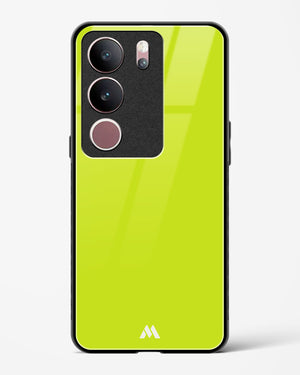 Lime Foam Glass Case Phone Cover (Vivo)
