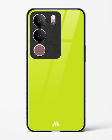 Lime Foam Glass Case Phone Cover (Vivo)
