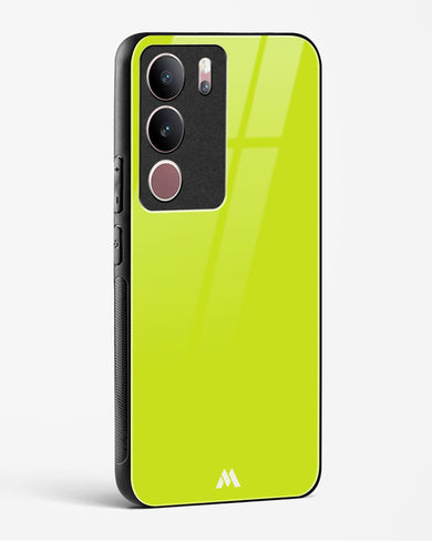 Lime Foam Glass Case Phone Cover (Vivo)