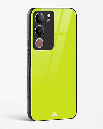 Lime Foam Glass Case Phone Cover (Vivo)