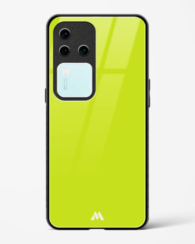 Lime Foam Glass Case Phone Cover (Vivo)