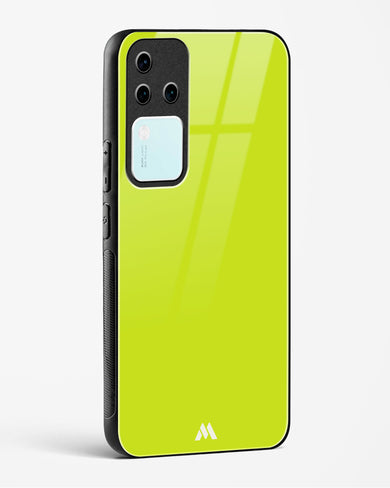 Lime Foam Glass Case Phone Cover (Vivo)