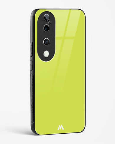 Lime Foam Glass Case Phone Cover (Vivo)