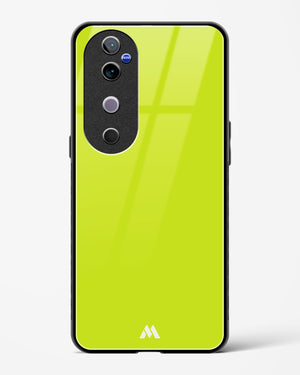 Lime Foam Glass Case Phone Cover (Vivo)