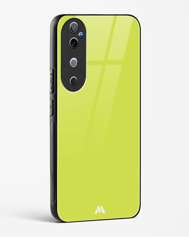 Lime Foam Glass Case Phone Cover (Vivo)