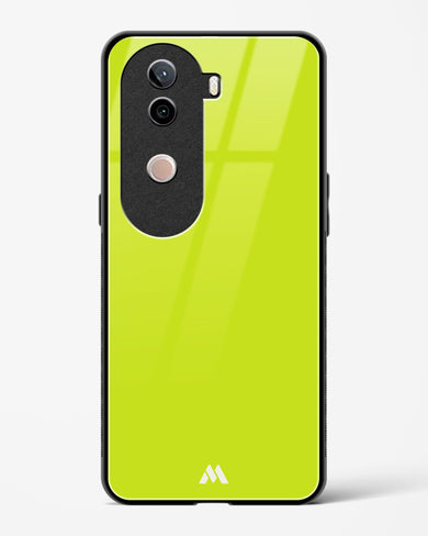 Lime Foam Glass Case Phone Cover (Vivo)