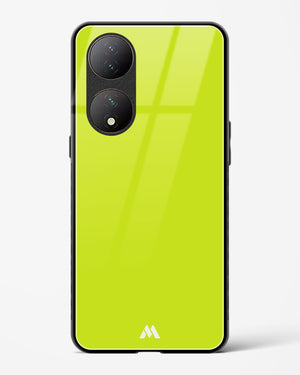 Lime Foam Glass Case Phone Cover (Vivo)