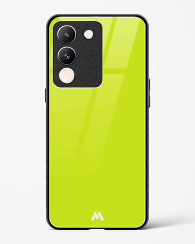 Lime Foam Glass Case Phone Cover (Vivo)