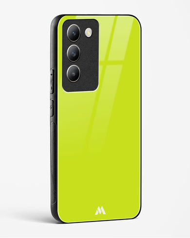 Lime Foam Glass Case Phone Cover (Vivo)