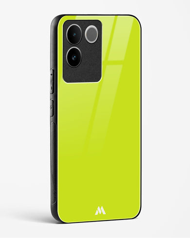 Lime Foam Glass Case Phone Cover (Vivo)
