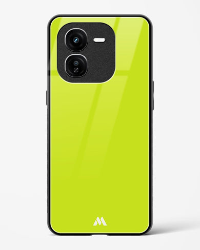 Lime Foam Glass Case Phone Cover (Vivo)