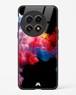 Darker than Night Ink Burst Glass Case Phone Cover (OnePlus)