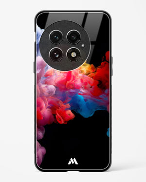 Darker than Night Ink Burst Glass Case Phone Cover (OnePlus)