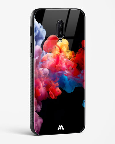 Darker than Night Ink Burst Glass Case Phone Cover (OnePlus)