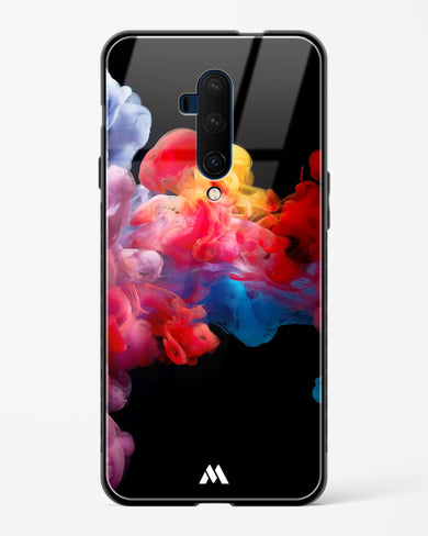 Darker than Night Ink Burst Glass Case Phone Cover (OnePlus)