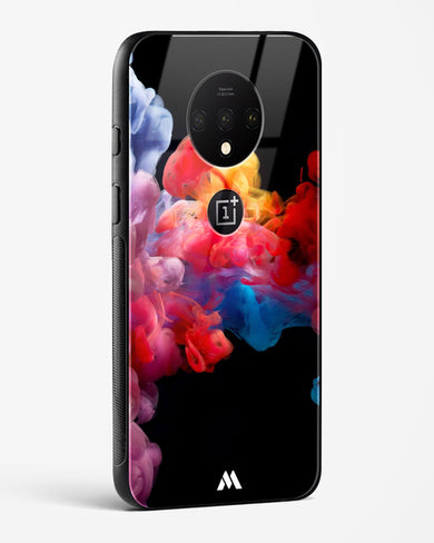 Darker than Night Ink Burst Glass Case Phone Cover (OnePlus)