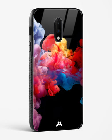 Darker than Night Ink Burst Glass Case Phone Cover (OnePlus)