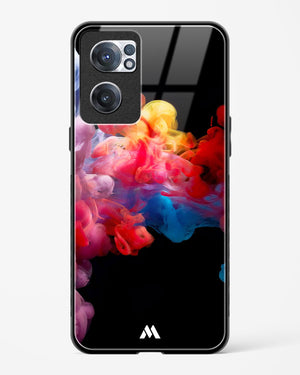 Darker than Night Ink Burst Glass Case Phone Cover (OnePlus)