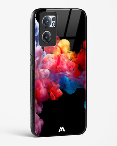 Darker than Night Ink Burst Glass Case Phone Cover (OnePlus)